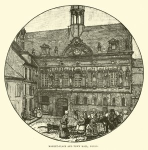 Tržiště a radnice, Noyon od English School
