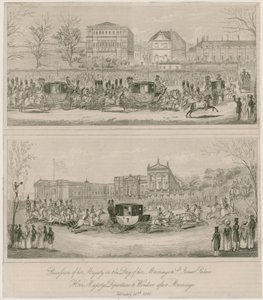 Sňatek královny Viktorie a prince Alberta, 10. února 1840 od English School