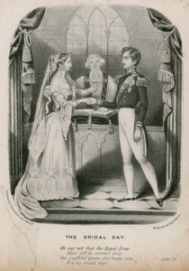 Sňatek královny Viktorie a prince Alberta, 10. února 1840 od English School