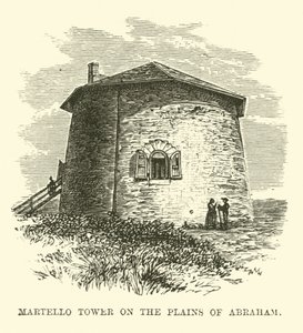 Martello Tower na pláních Abrahama od English School