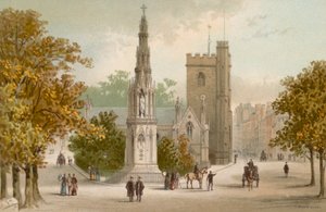 Památník mučedníků - Oxford od English School