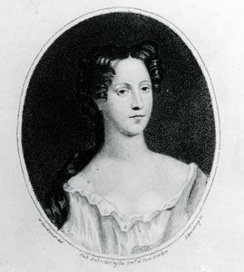 Mary Burwell, manželka Roberta Walpolea, tisk W. Gardiner, 1802 (rytina) od English School