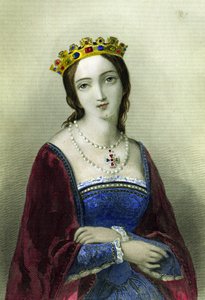 Marie I. Anglická, dcera Jindřicha VIII., tisk Henry G. Bohn, 1856 od English School