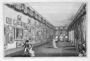 Výstava vyšívaných obrazů Mary Linwoodové v Savile House od English School