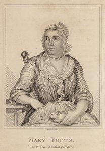 Mary Tofts, předstíraná chovatelka králíků od English School
