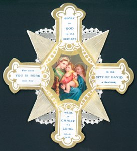 Marie a Ježíšek, vánoční přání od English School