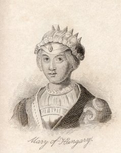 Marie Habsburská, z „Crabbova historického slovníku“, 1825 od English School