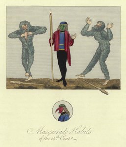 Maškarní zvyky 15. století od English School