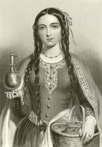 Matilda Skotská, královna krále Jindřicha I od English School