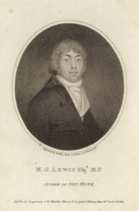 Matthew Lewis , anglický spisovatel a politik od English School