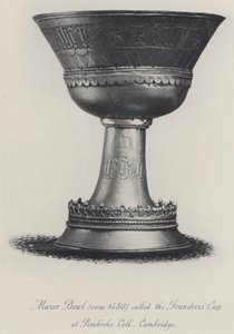 Mazer Bowl (kolem roku 1480) s názvem Founddress