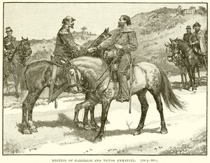 Setkání Garibaldiho a Victora Emmanuela