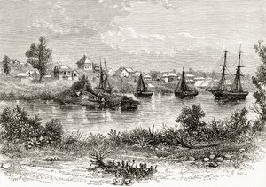 Melbourne, 1840, z 
