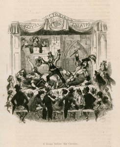 Melodrama v Royal Victoria Theatre od English School