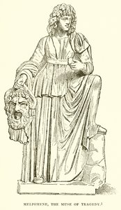 Melpomene, Múza tragédie od English School