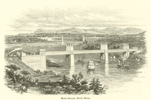 Menai Straits, Severní Wales od English School