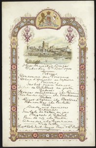 Menu pro Royal Luncheon od English School
