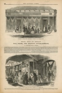 Pánové Breech a Berralls Silk, Shawl a Drapery Establishment od English School