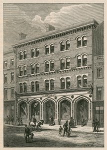 Pánové Chappell & Cos Premises, New Bond Street, Londýn od English School