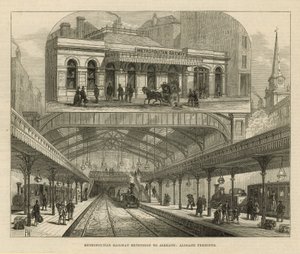 Metropolitan Railway Extension to Aldgate od English School