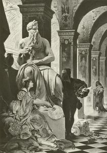 Michael Angelo a Vittoria Colonna (hlubotisk) od English School
