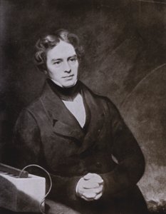 Michael Faraday (litho) od English School