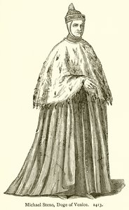 Michael Steno, dóže z Benátek. 1413 od English School