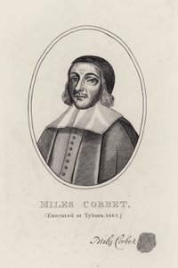 Miles Corbet (rytina) od English School