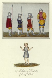 Vojenské zvyky 14. století od English School