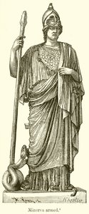 Minerva ozbrojená od English School