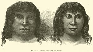 Indiáni z kmene Miranhas, z oblasti Rio Black od English School