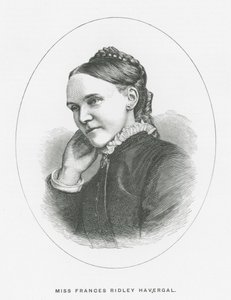 Slečna Frances Ridley Havergal (litografie) od English School