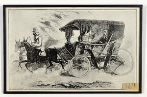 Kočár slečny Nightingalové v sídle války, z „The Illustrated London News“ od English School