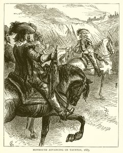 Monmouth postupuje na Taunton, 1685