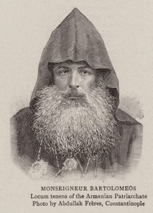Monseigneur Bartolomeos (rytina) od English School