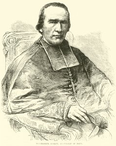 Monseigneur Darboy, arcibiskup Paříže, březen 1871 od English School