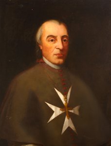 Monsignor Vincenzo Labini, biskup z Malty, 1798 od English School