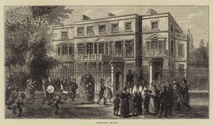 Montagu House (rytina) od English School