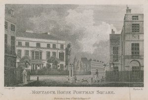Montague House, Portman Square, Londýn od English School