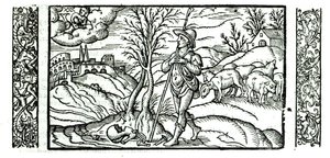 Měsíc leden podle pastýřského kalendáře, 1579 od English School