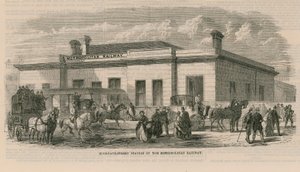 Stanice Moorgate Street Metropolitan Railway od English School