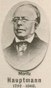Moritz Hauptmann (rytina) od English School