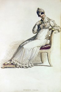 Ranní šaty, módní talíř z Ackermann