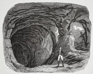 Mortimers Hole, hrad Nottingham od English School