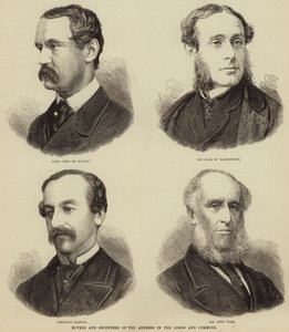 Movers and Seconders of the Address v Lords and Commons od English School