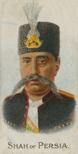 Mozaffar ad-Din, šáh z Persie od English School