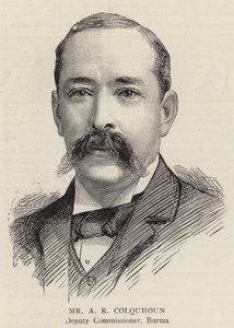Mr A R Colquhoun (rytina) od English School