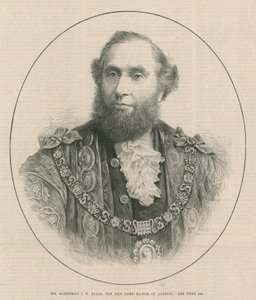 Pan Alderman J W Ellis, nový primátor Londýna od English School