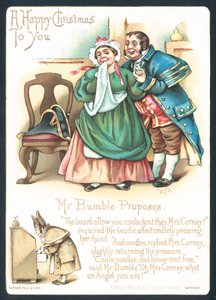 Pan Bumble a paní Corneyová, vánoční přání od English School