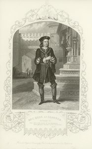 Pan C Kean jako Gloster, Richard III, Akt I, Scéna I od English School